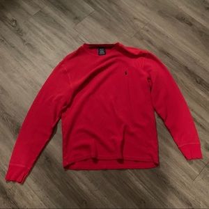 Polo Ralph Lauren red thermal